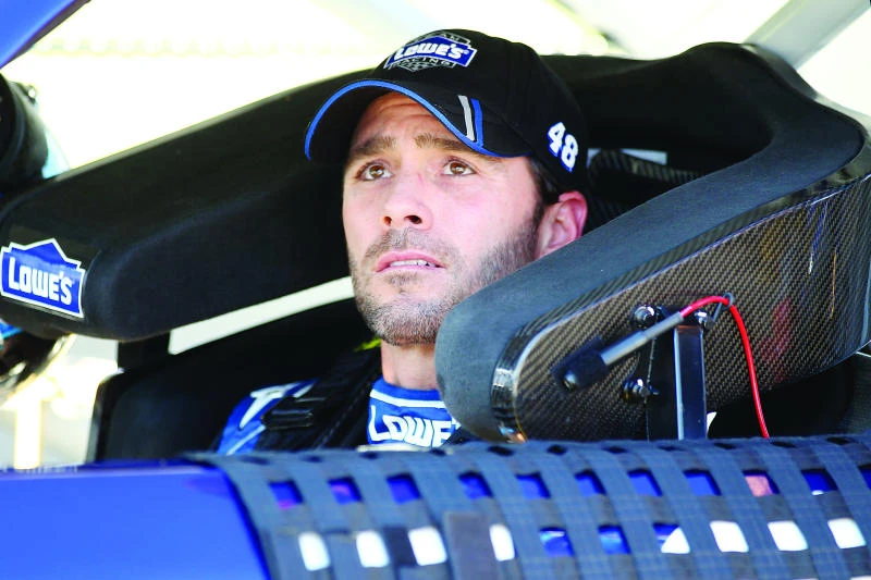 Cup leader Johnson on Texas pole; Keselowski 8th