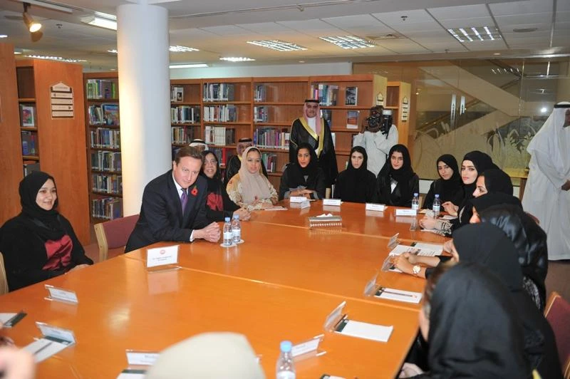 Cameron praises DAH role in education