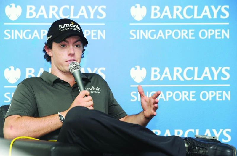 McIlroy looks to seal money title in Singapore