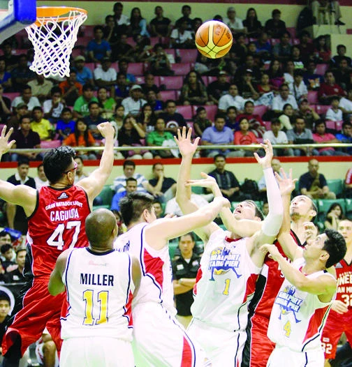 Express, Ginebra score
in PBA Philippine Cup
