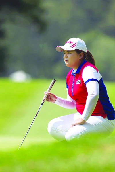 South Korea’s Park seizes lead with 66