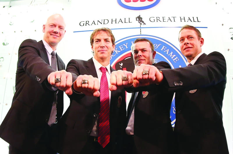 Sundin, Sakic, Oates and Bure enter ice hockey Hall of Fame