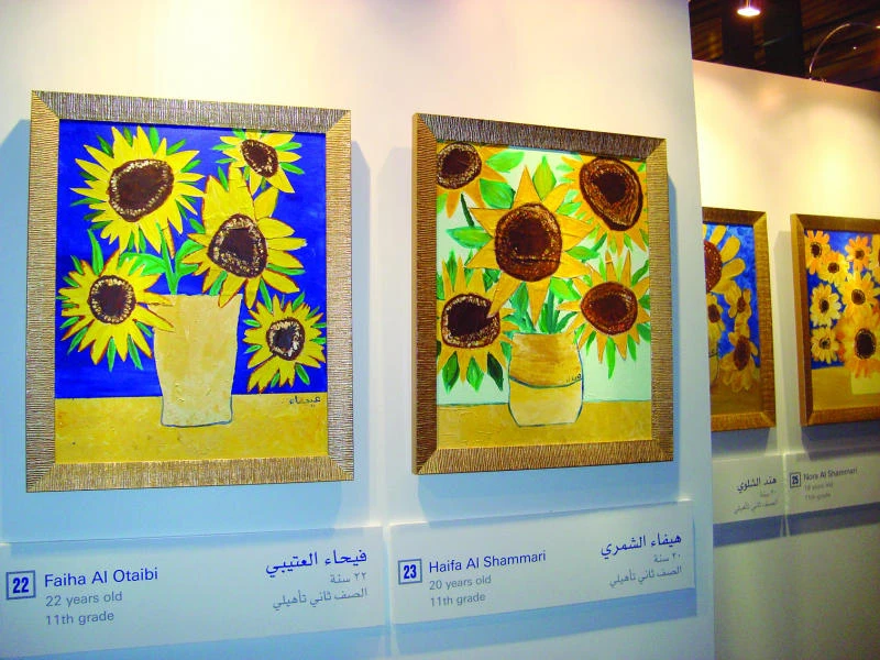 Art through the eyes of challenged youth