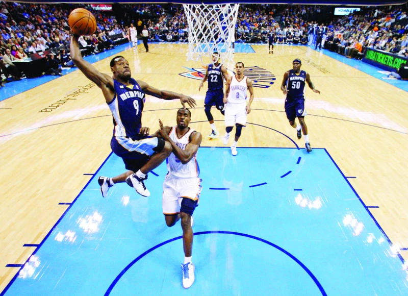 Grizzlies top Thunder for sixth win in a row