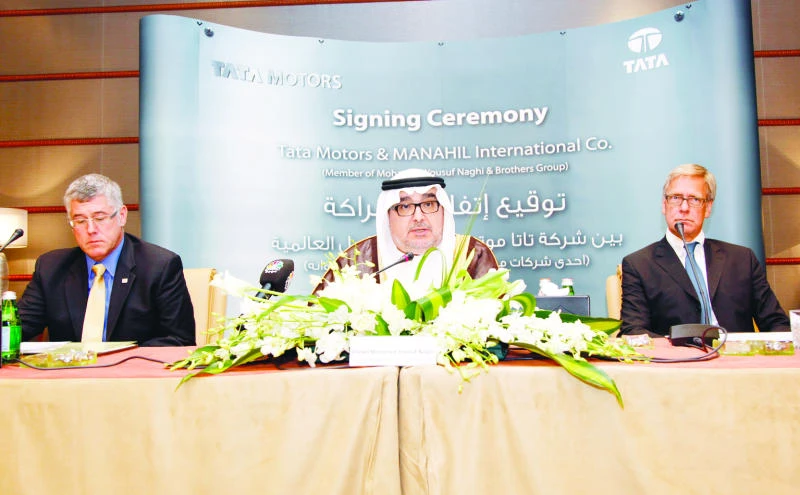 Naghi: Exclusive distributor for Tata