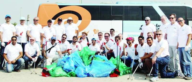 Siemens launches Jeddah Corniche cleaning drive