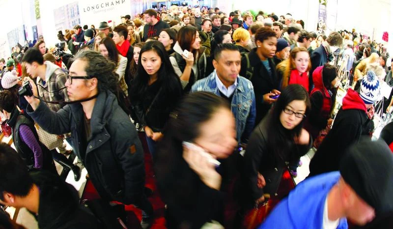 Frenzied shoppers swarm US stores on Black Friday