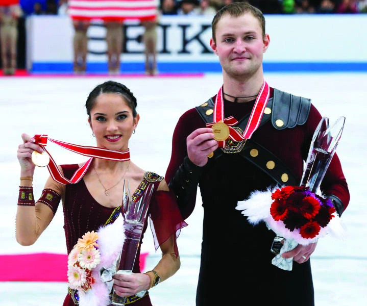 Russian skaters claim pairs event at NHK Trophy