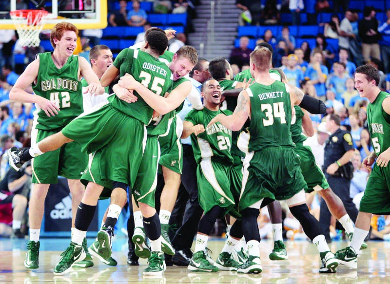 Cal Poly slips past No. 11 UCLA 70-68