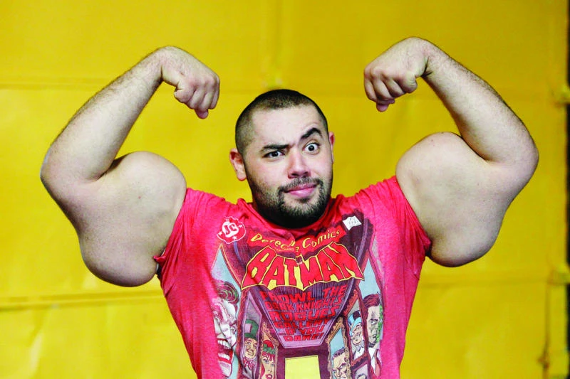 Meet the ‘Egyptian Popeye’: The man with the world’s largest biceps