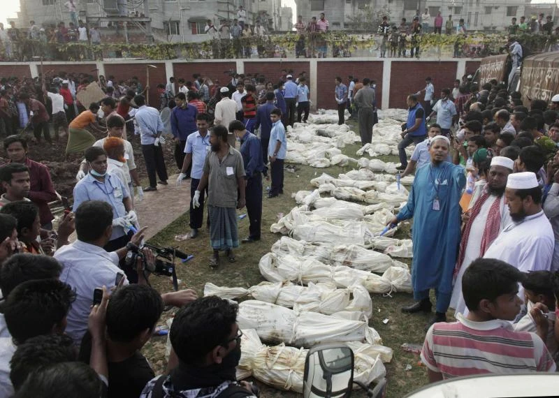 Garment factory fire