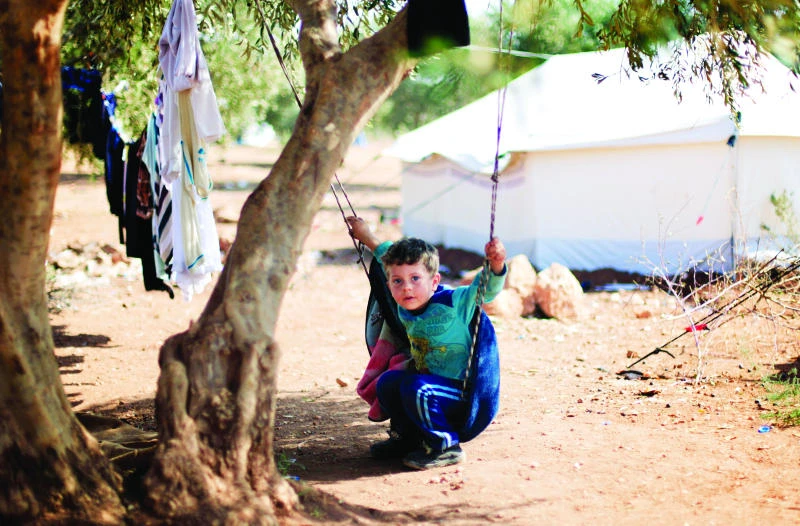 Displaced Syrians seek an escape from refugee life