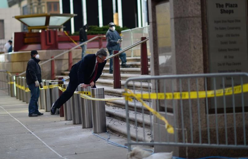 Big city slowly returns to bright lights after Sandy