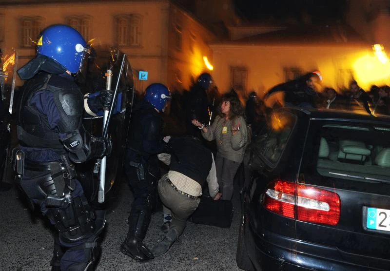 Clashes mark anti-austerity Europe rallies