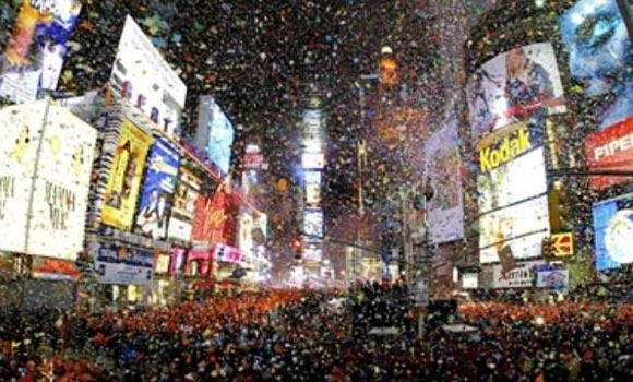 Secret confetti confounds New York police