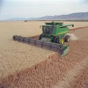 Man napping in field run over by combine, survives