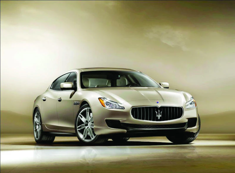 New Maserati Quattroporte: Italian designed high-performance sports luxury sedan