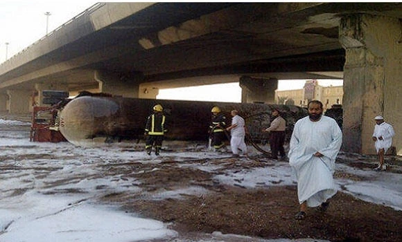 Riyadh road turns into death trap