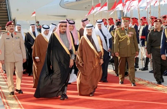 Crown Prince Salman bin Abdulaziz arrives in Manama