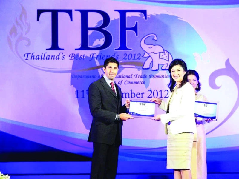 Thai PM honors Aujan for boosting pineapple trade