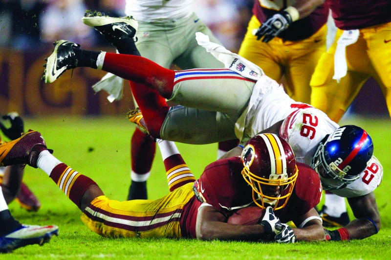 RG3, Redskins closing in on Giants with 17-16 win