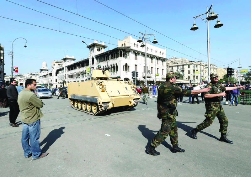 Egypt Army restores order after clashes