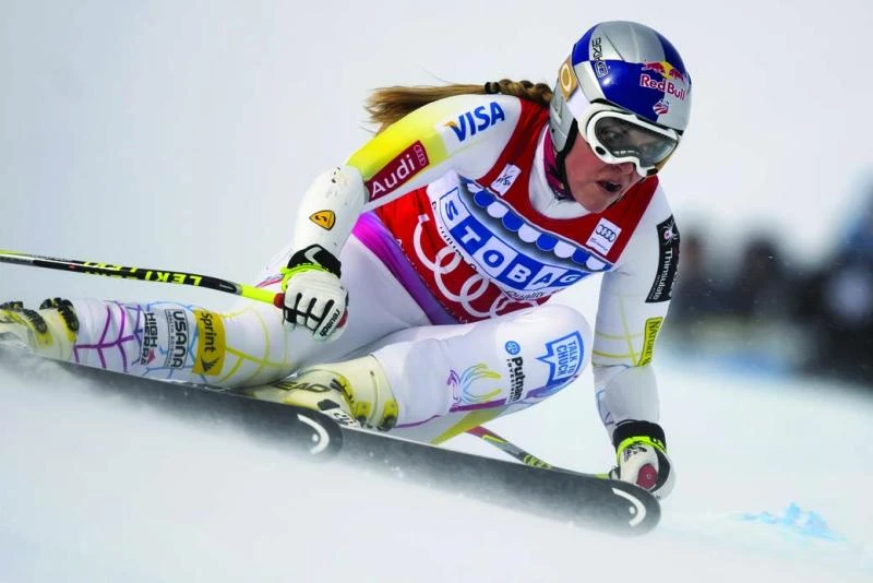 Lindsey Vonn wins World Cup Super-G race