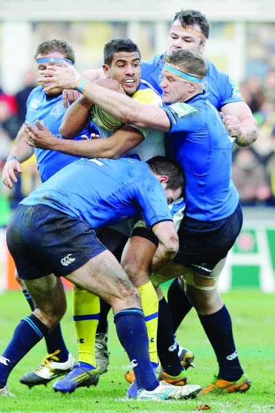 Clermont halts Leinster’s unbeaten run