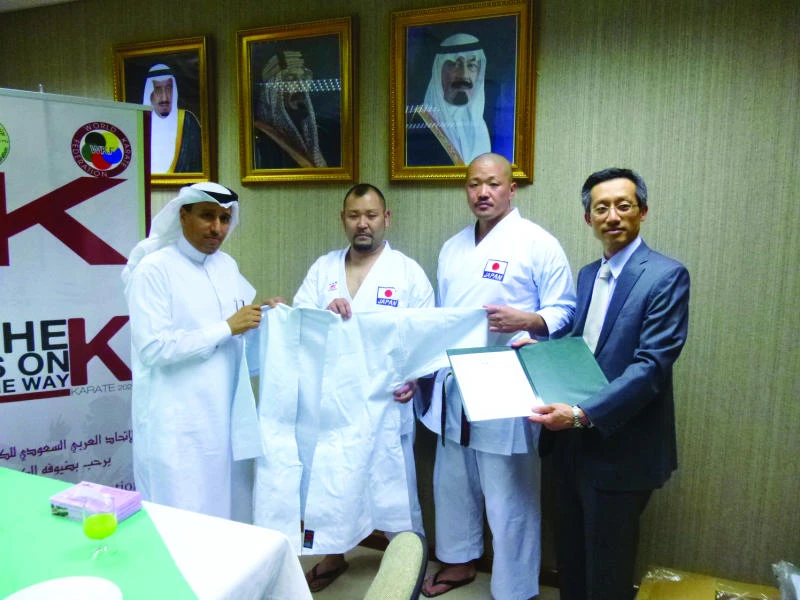 Japanese Embassy promotes karate in Kingdom