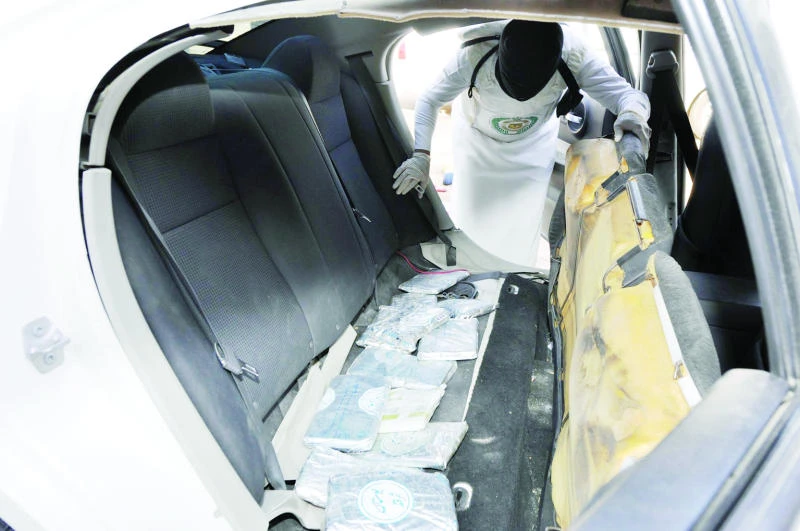 634 arrested for bringing in banned drugs worth SR 886m