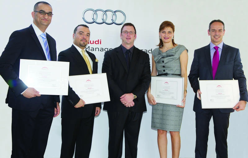 First Audi dealer principals certified in Middle East