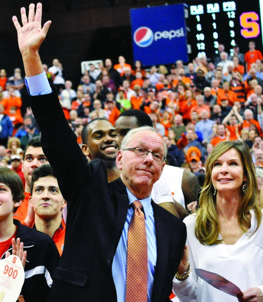 Syracuse coach Boeheim wins 900th in Gotham Classic