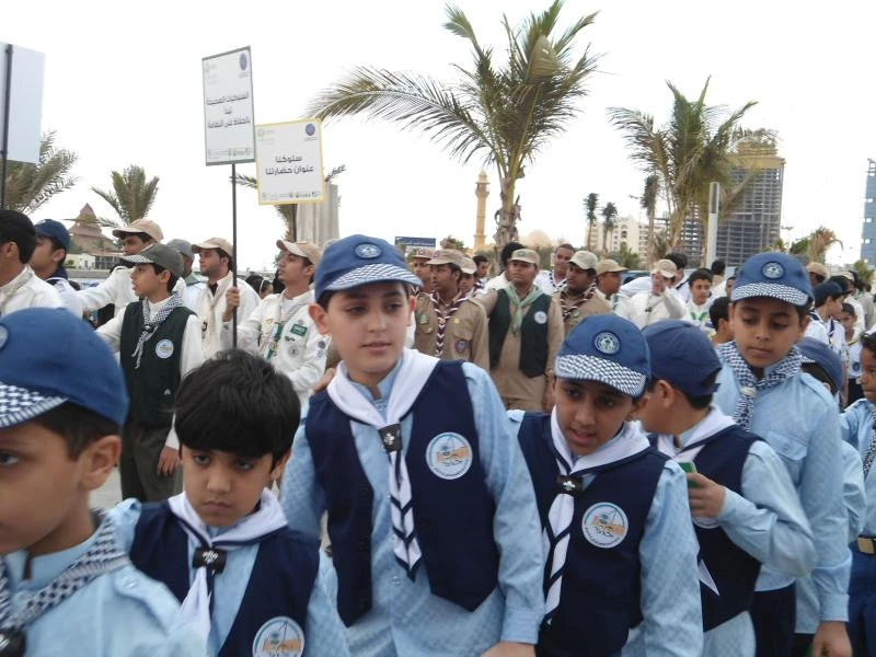 Saudi scouts campaign for clean Jeddah