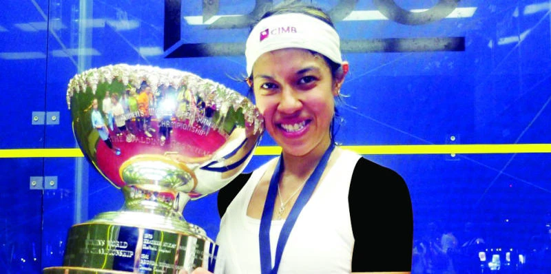 Nicol David wins seventh squash world title