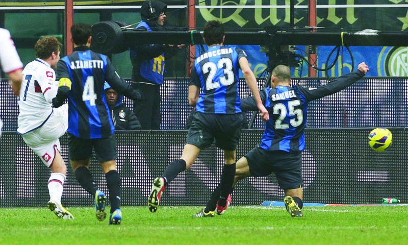 Lazio into second as Inter Milan slips