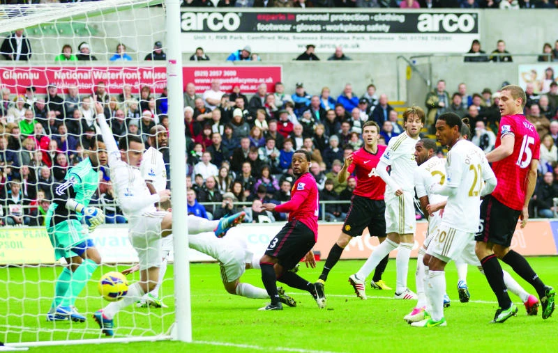 Swansea frustrates Man United