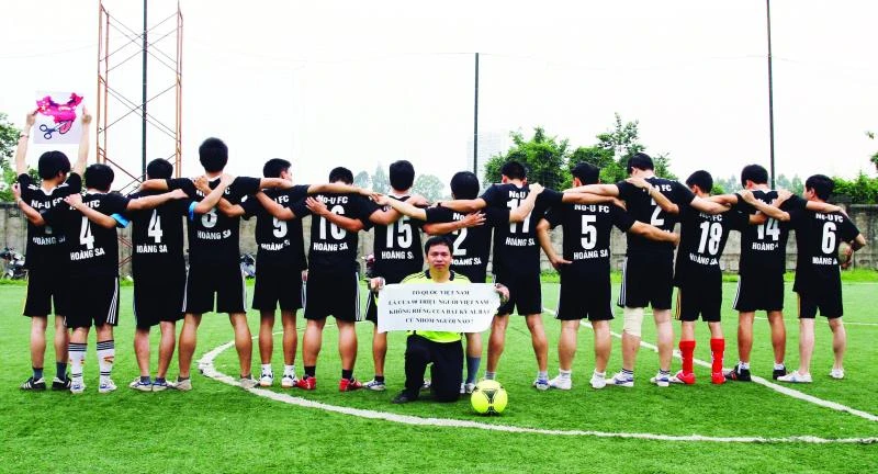 In Vietnam, anti-Chinese protesters find a new outlet — soccer