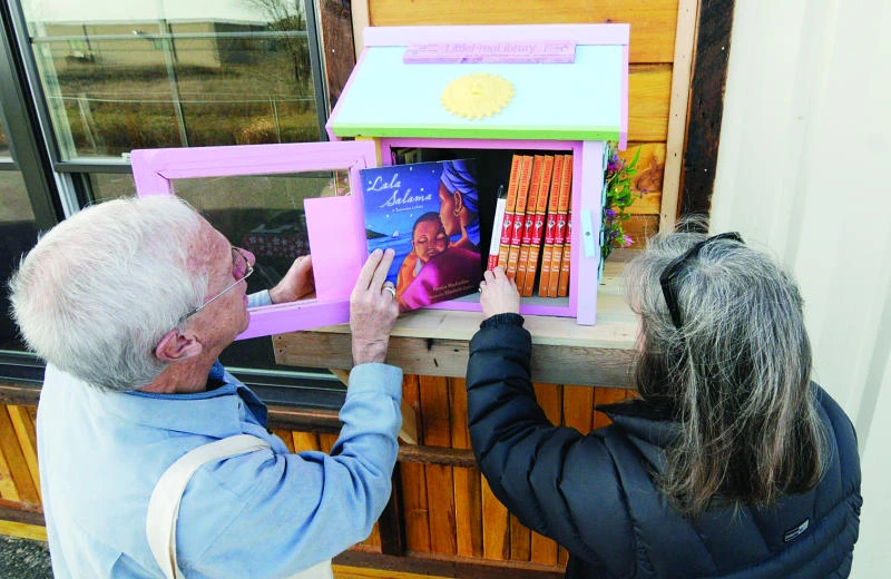 US man’s mini library copied worldwide
