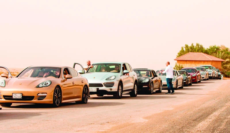 Porsche test run, a recipe for success