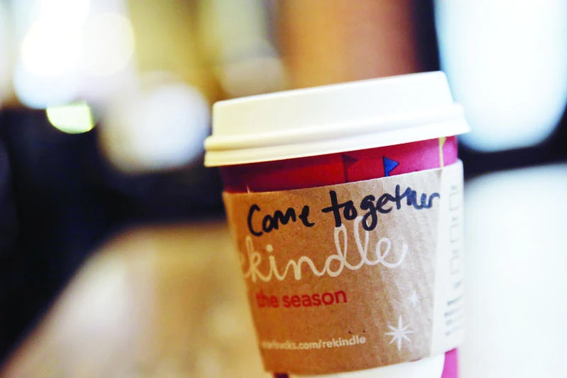 Starbucks cups to come with a political message