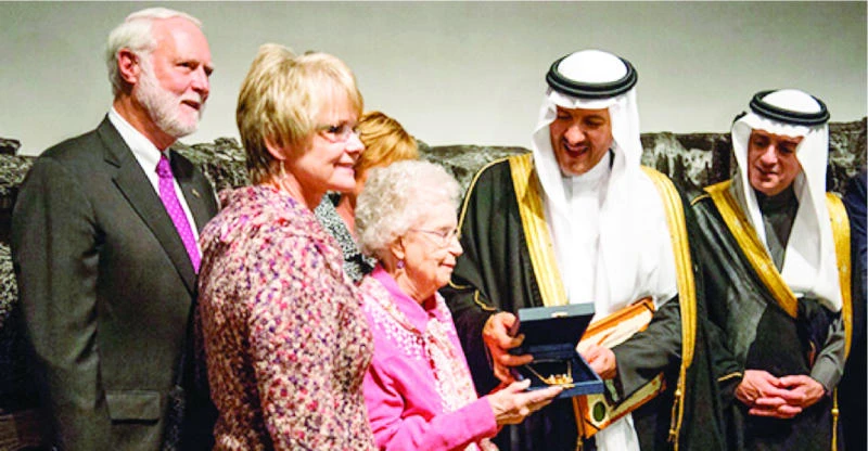 Americans honored for returning Saudi treasures