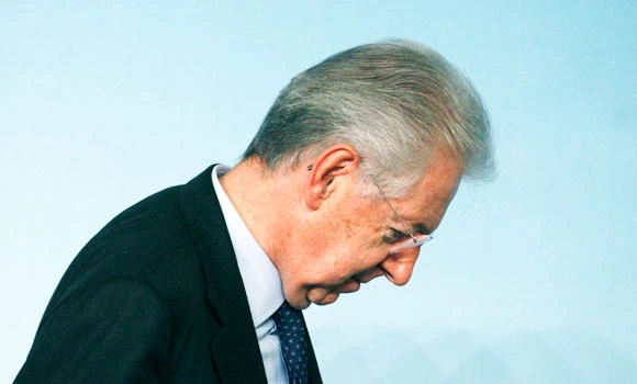 European stocks fall after Monti says he’ll resign