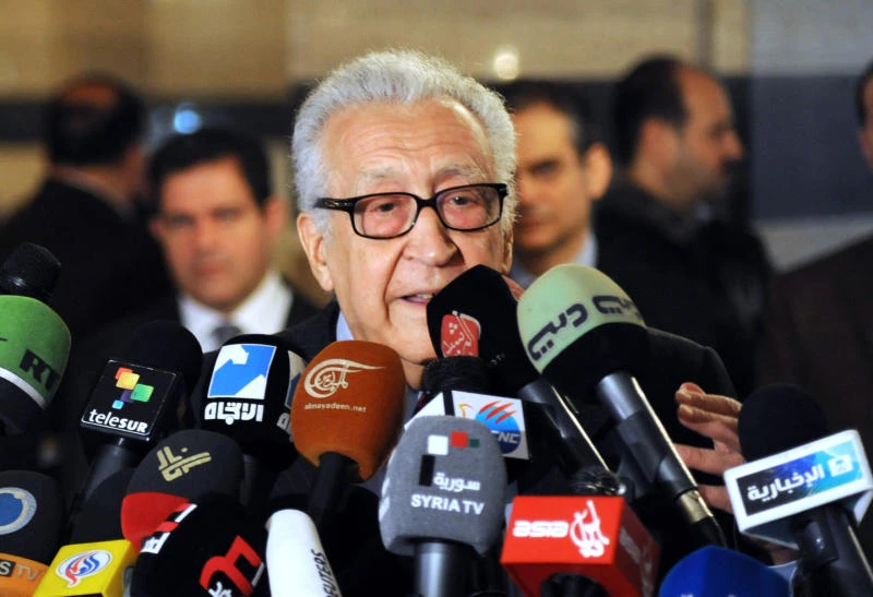 Brahimi urges transition govt in Syria; Russia denies joint plan with US