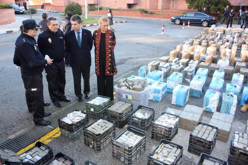 Spain seizes 11 tons of hashish, makes 35 arrests