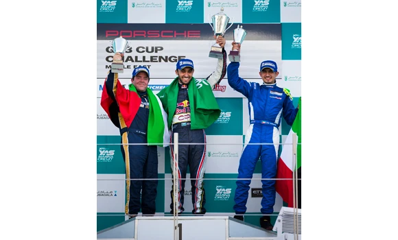 Prince Abdulaziz rules GT3 Cup Abu Dhabi leg
