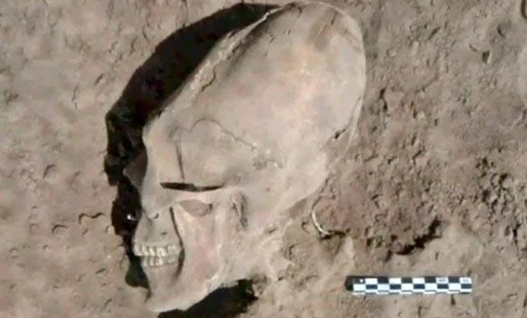 Aliens? Strange shaped skulls found at 1,000-year-old cemetery