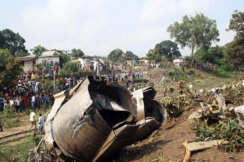 32 killed in Congo plane crash