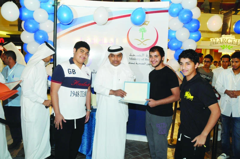 Students awarded for health campaign