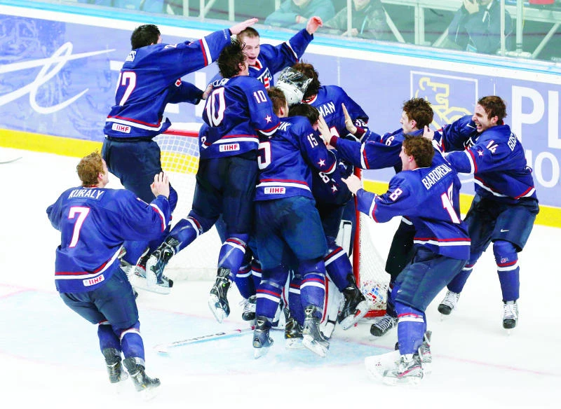 US bags gold at World Junior Hockey Championships