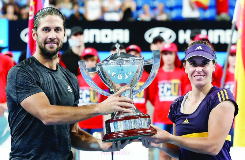 Spain stuns Serbia to lift Hopman Cup
